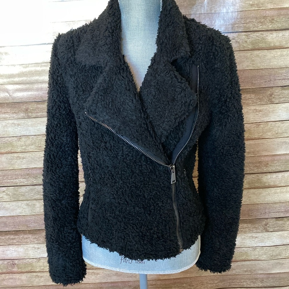 Express Sherpa Moto Jacket